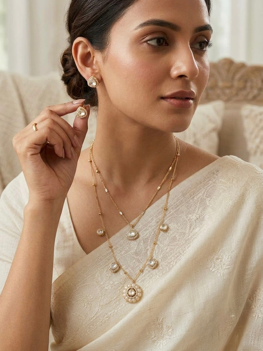 Riwaayat Kundan Pendant