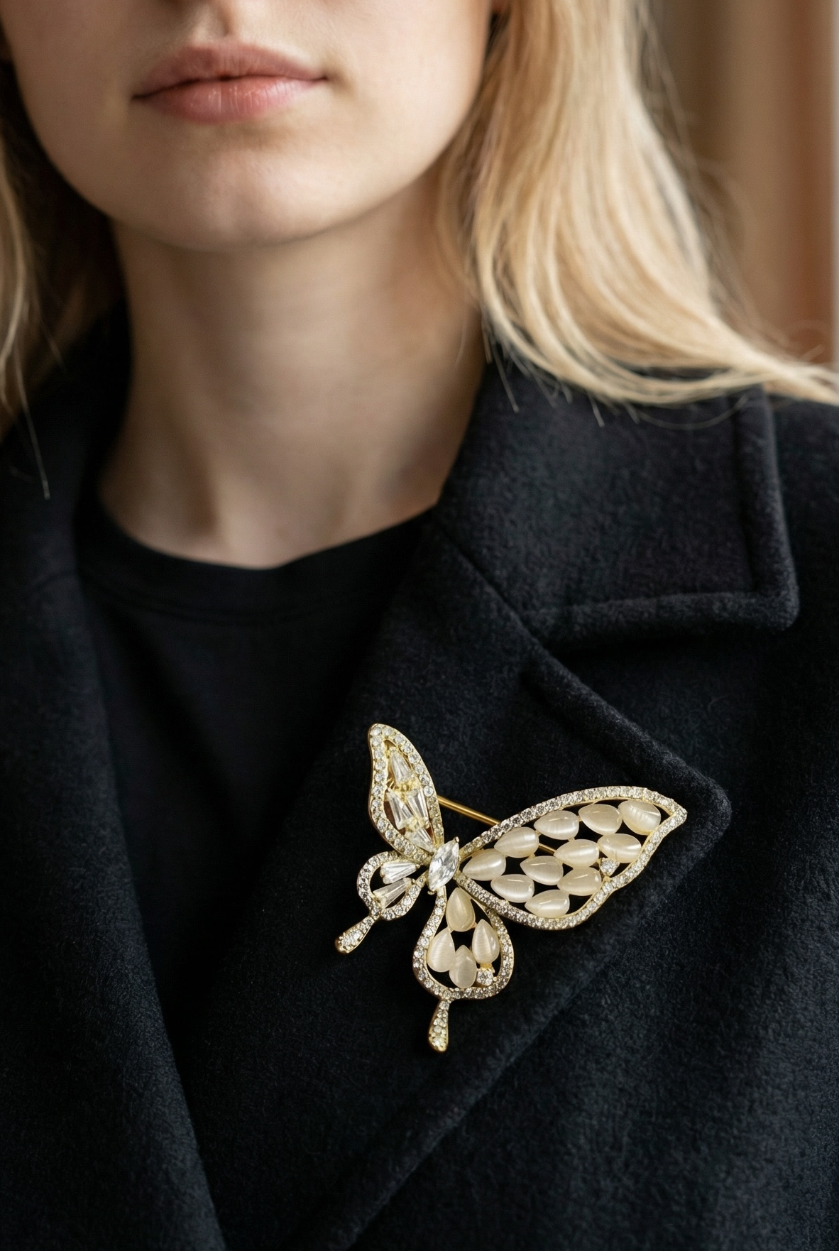 Butterfly Western Brooch