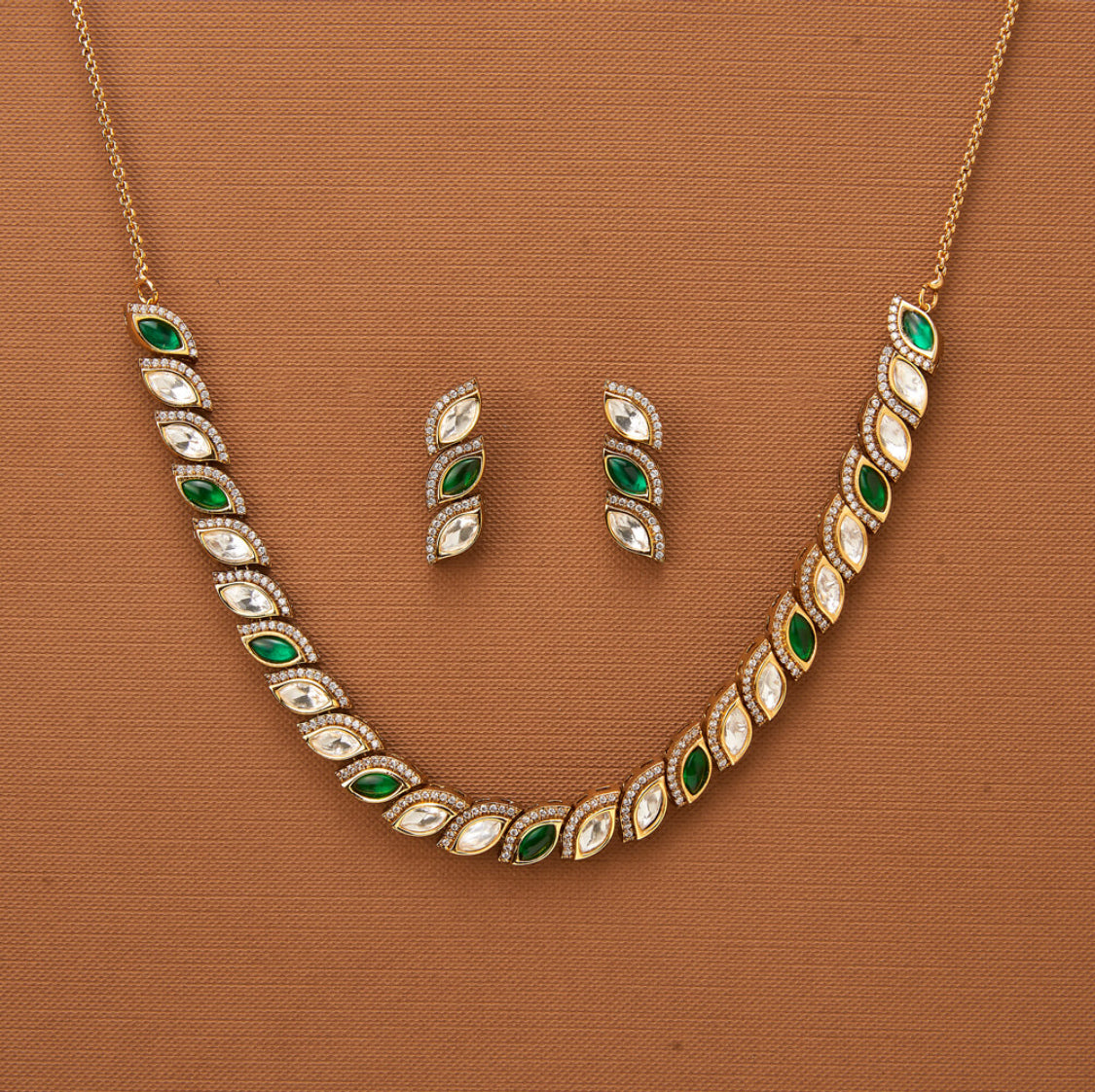 Maharani Charm Kundan Set