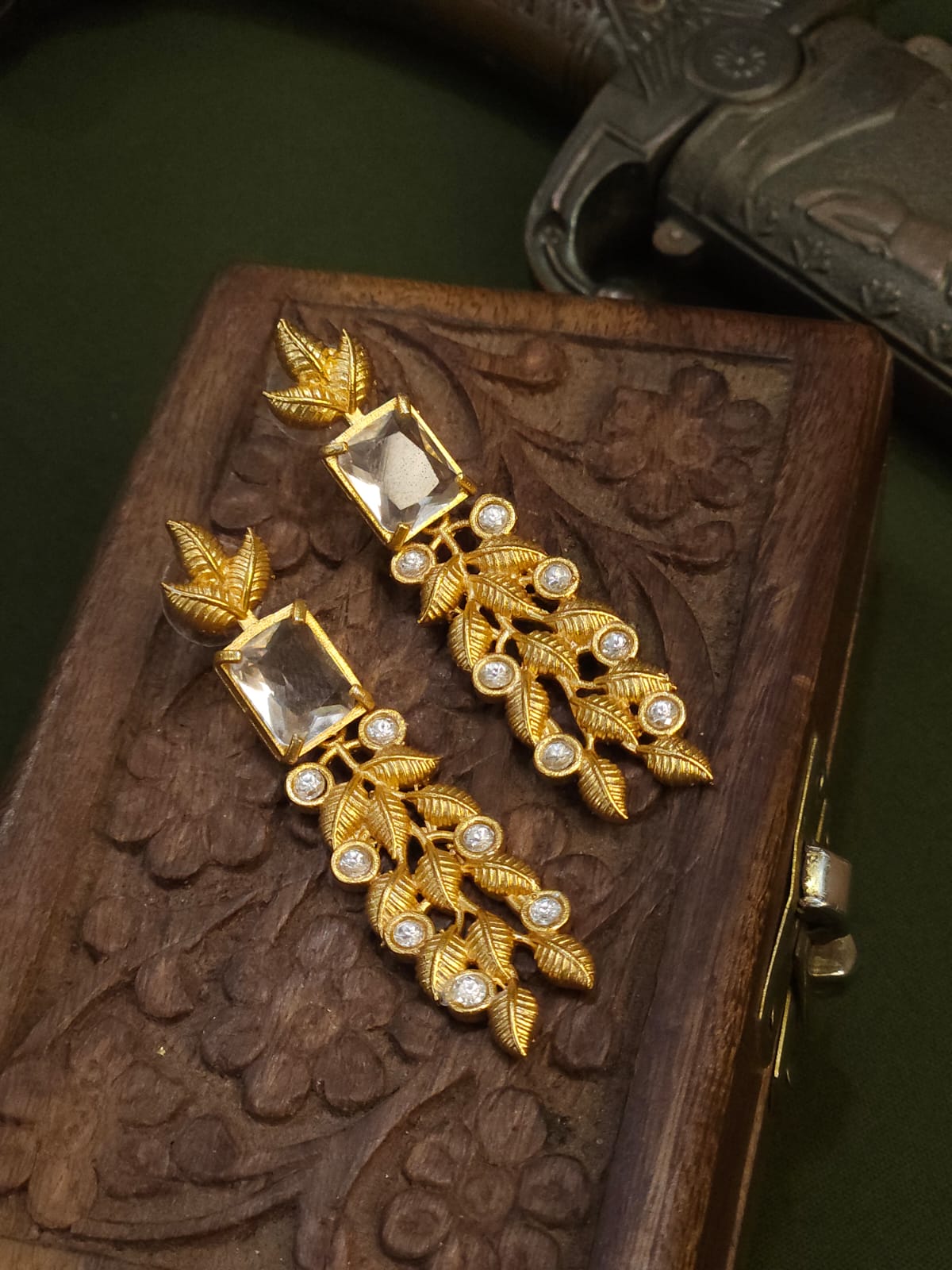 Ishira White Indo western hangs