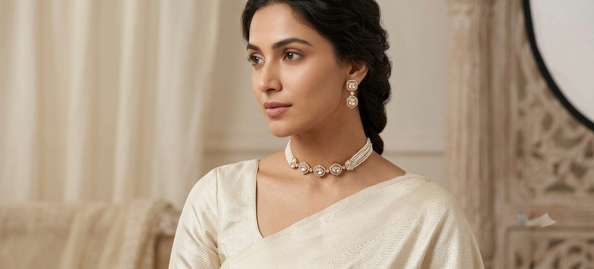 Moti Darbar Kundan Choker