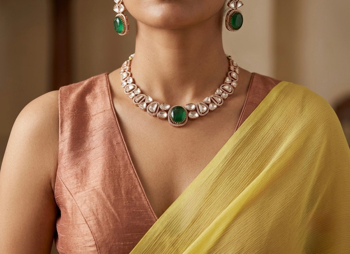 Maharani Kundan Necklace