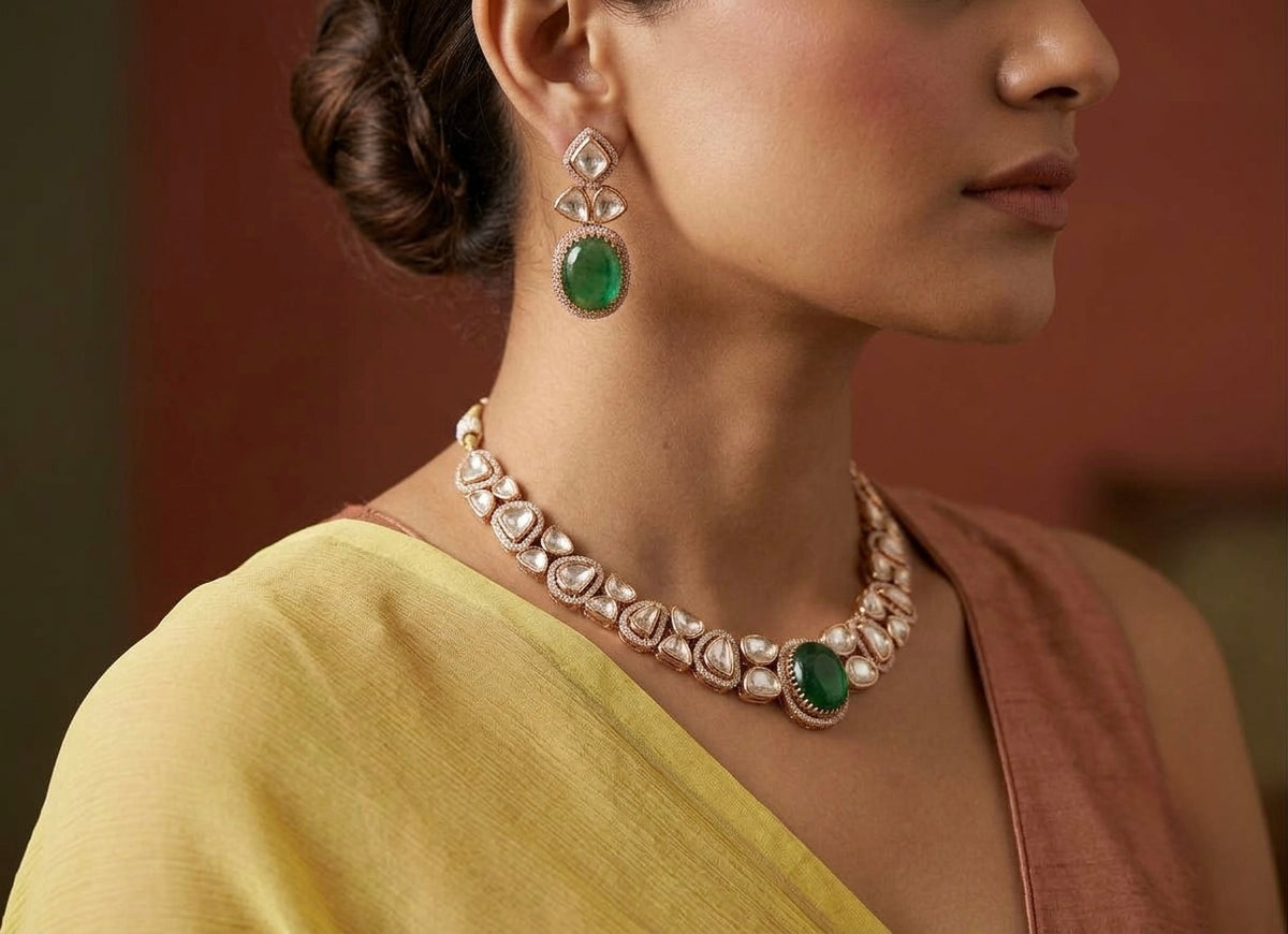 Maharani Kundan Necklace