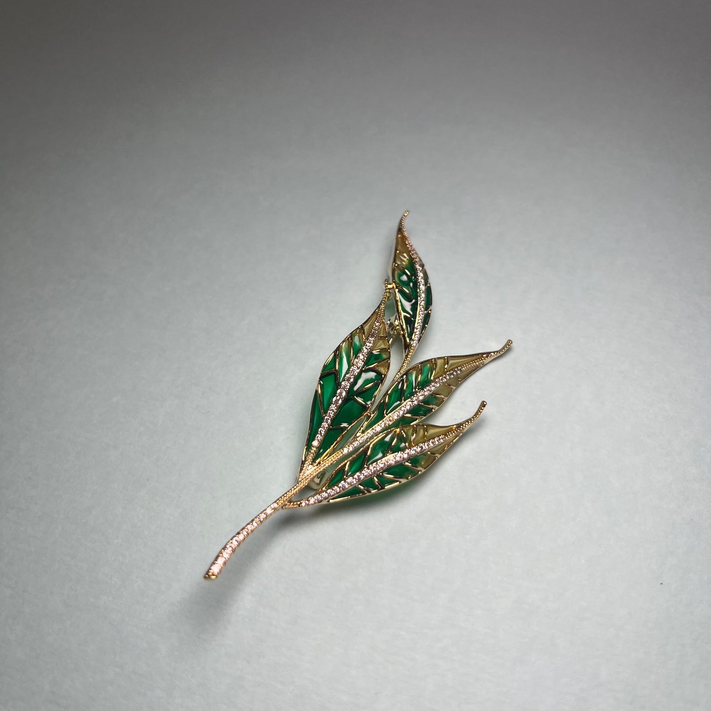 Leaf Luxe Western Brooch