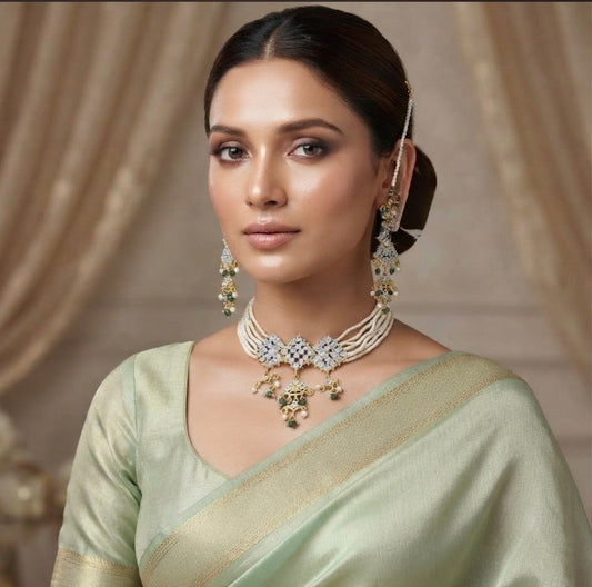 Noor-e-Nazakat AD Necklace