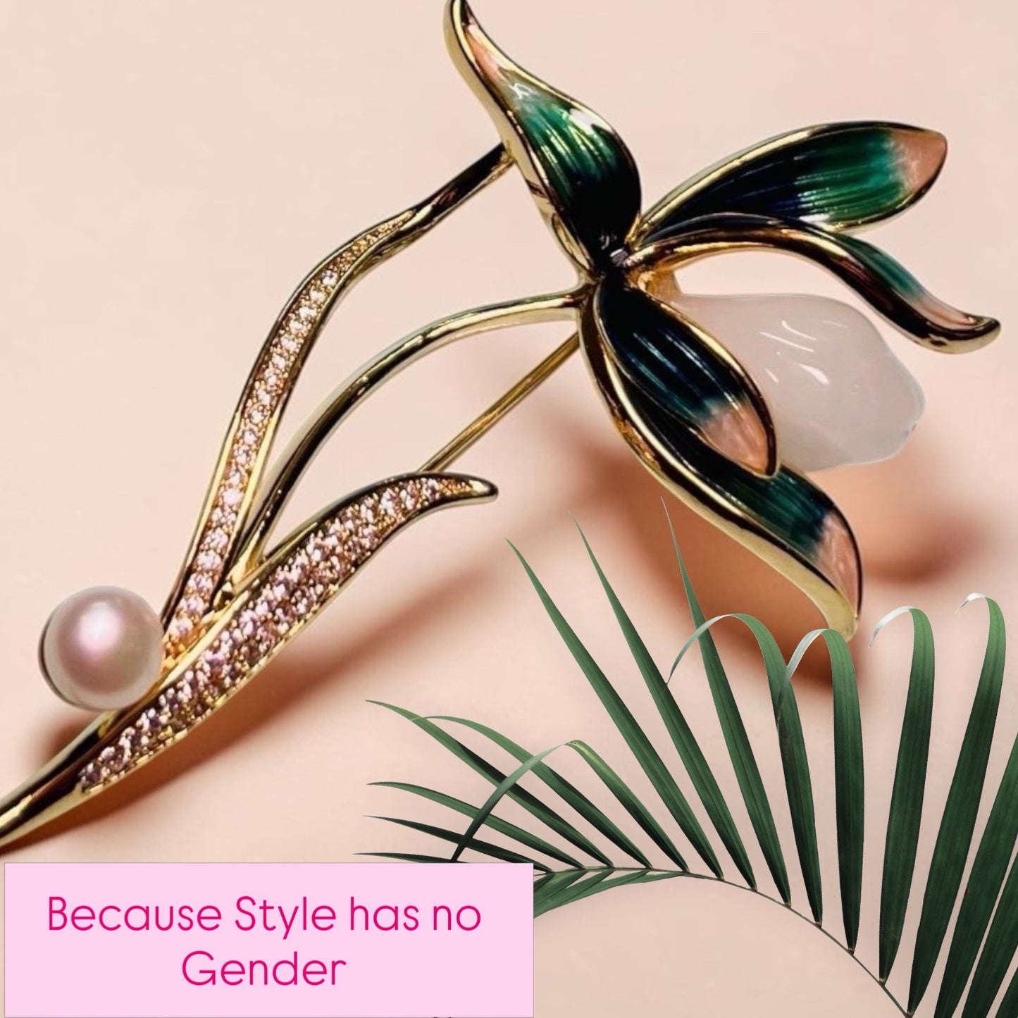 Floral Western Brooch