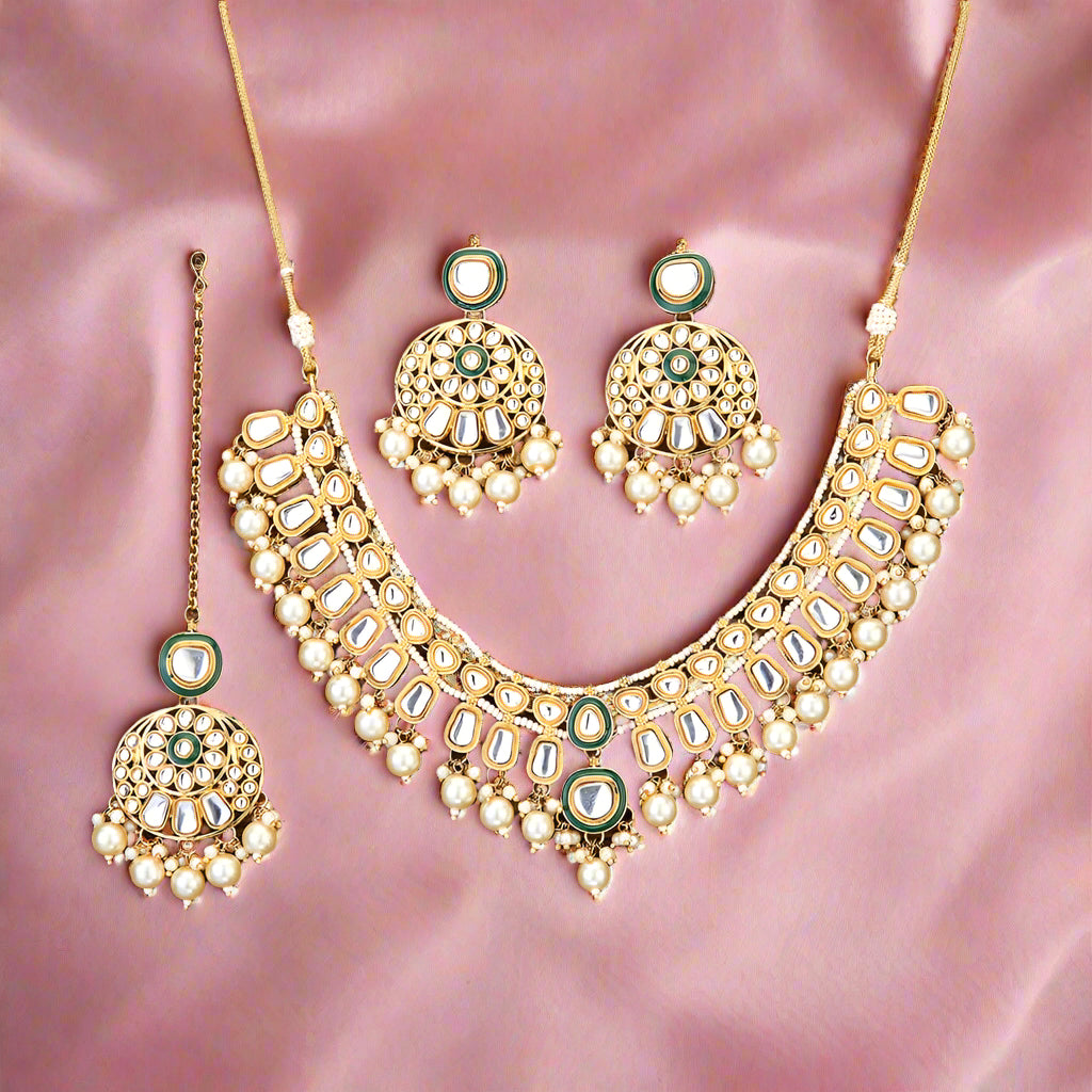 Bagh-e- Noor Kundan Necklace