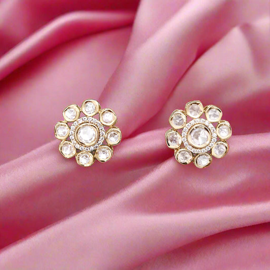 Kundan Classic Tops With Gold Plating