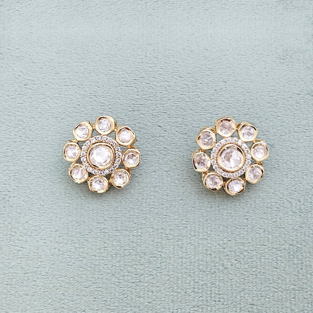 Kundan Classic Tops With Gold Plating