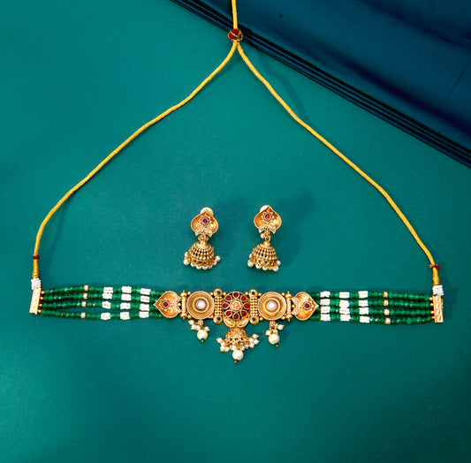 Kanak Roshni Antique Choker