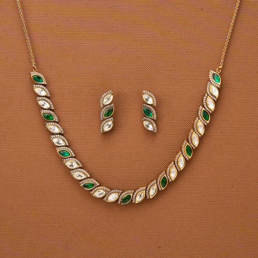 Maharani Charm Kundan Set