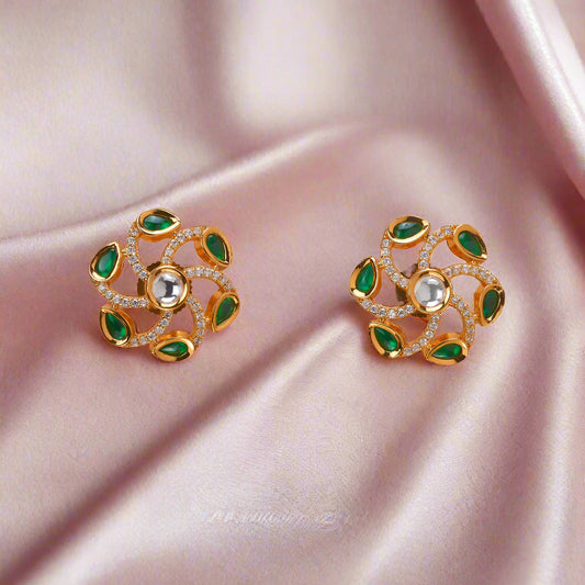 Kundan Classic Tops With Gold Plating
