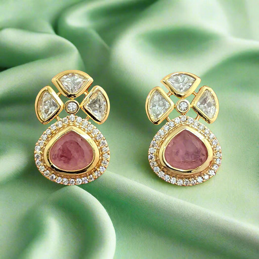 Sitara-e-Noor Kundan Studs