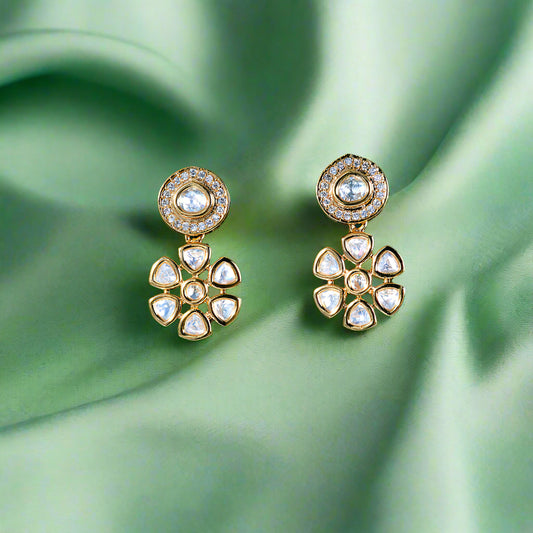 Kundan Tops With Gold Plating