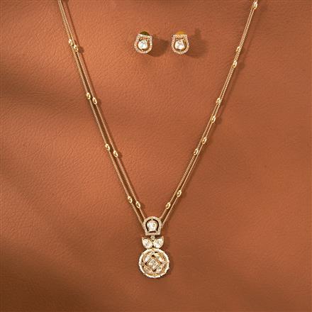 RANI KUNDAN CHAIN PENDANT SET