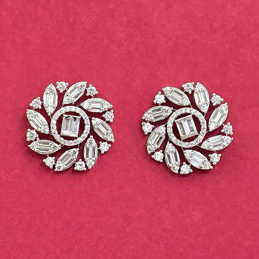 American Diamond Tops With Carat Rhodium Plating