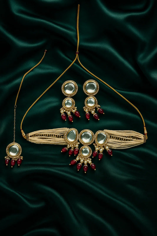 Royal Fusion- Indo Western Choker Necklace